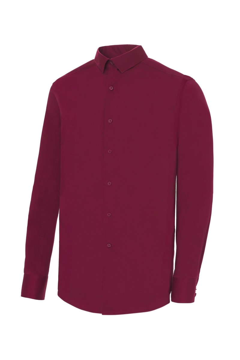 Camisa camarero MONZA 2141 en color Granate