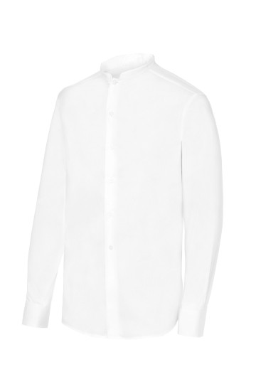 Camisa cuello mao MONZA 2139 en color Blanco