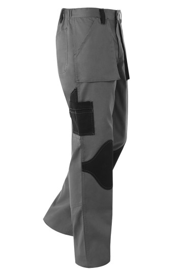 Pantalón de trabajo MONZA 1136 en color Gris y Negro