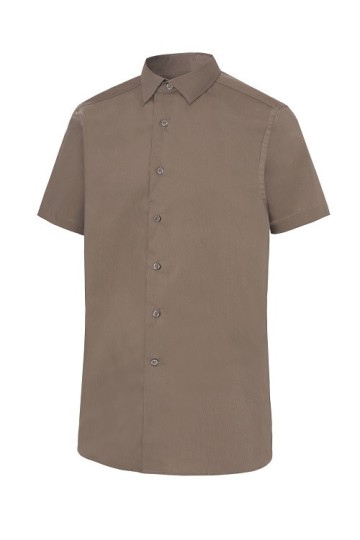 Camisa de camarero MONZA 2142 en color Marrón