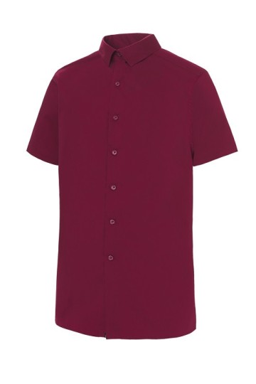 Camisa de camarero MONZA 2142 en color Granate