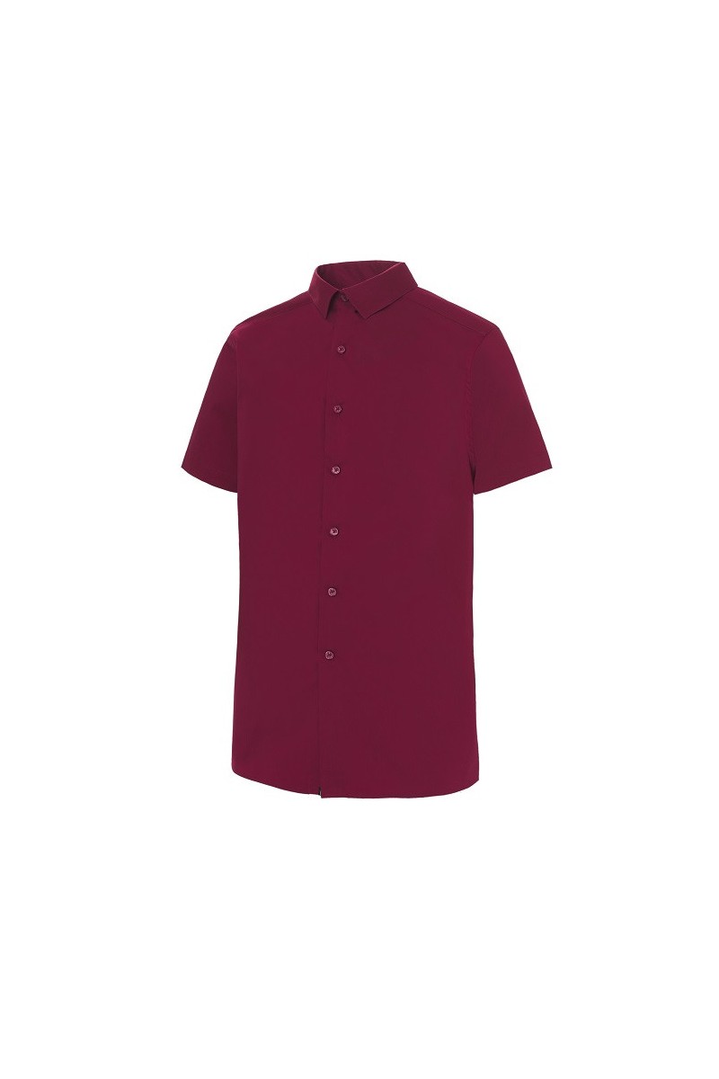 Camisa de camarero MONZA 2142 en color Granate