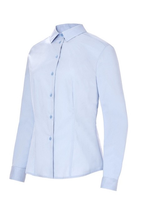 Camisa camarera MONZA 2257 en color Azul Celeste