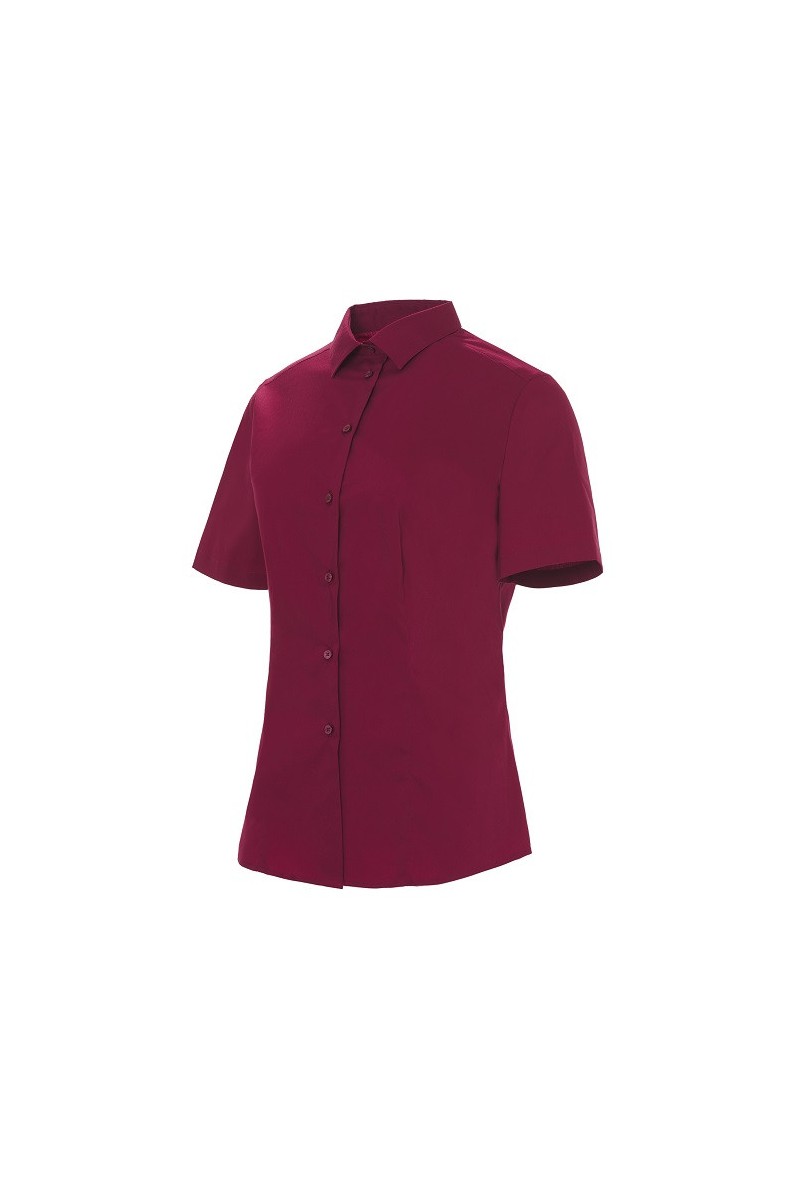 Camisa de camarera MONZA 2258 en color Granate