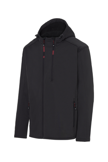 Softshell MONZA 4846 Gris/Negro Frontal
